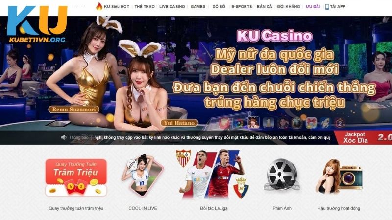 Đăng ký KUBET11 bạn được thỏa sức khám phá hơn 1000+ trò chơi hấp dẫn