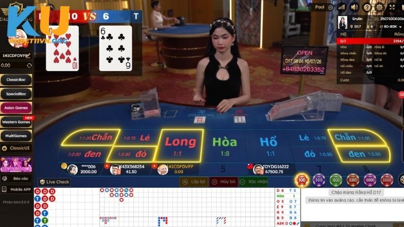 Rồng Hổ KUBET11 là gì